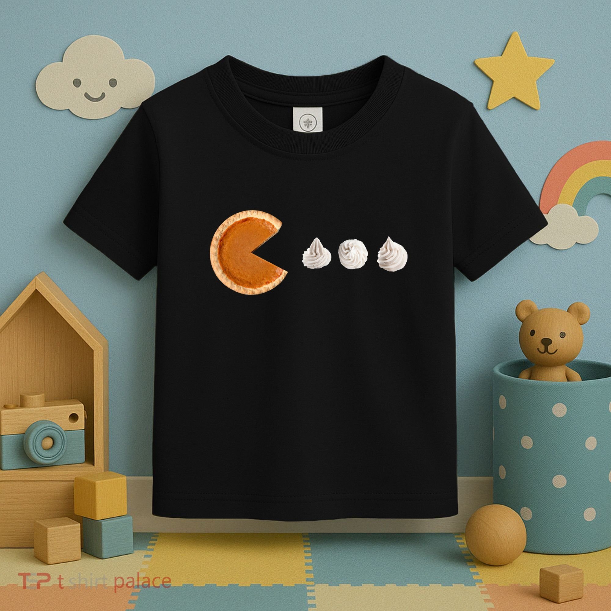 Pacman Pumpkin Pie Toddler T-Shirt