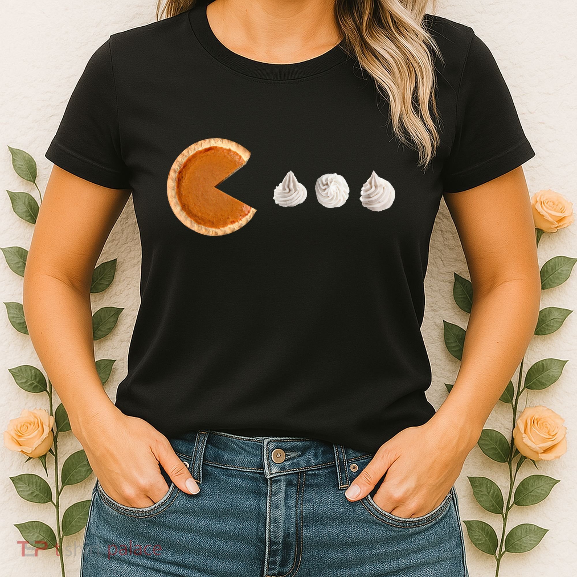 Pacman Pumpkin Pie Women's T-Shirt