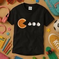 Pacman Pumpkin Pie Kids T-Shirt thumb 3
