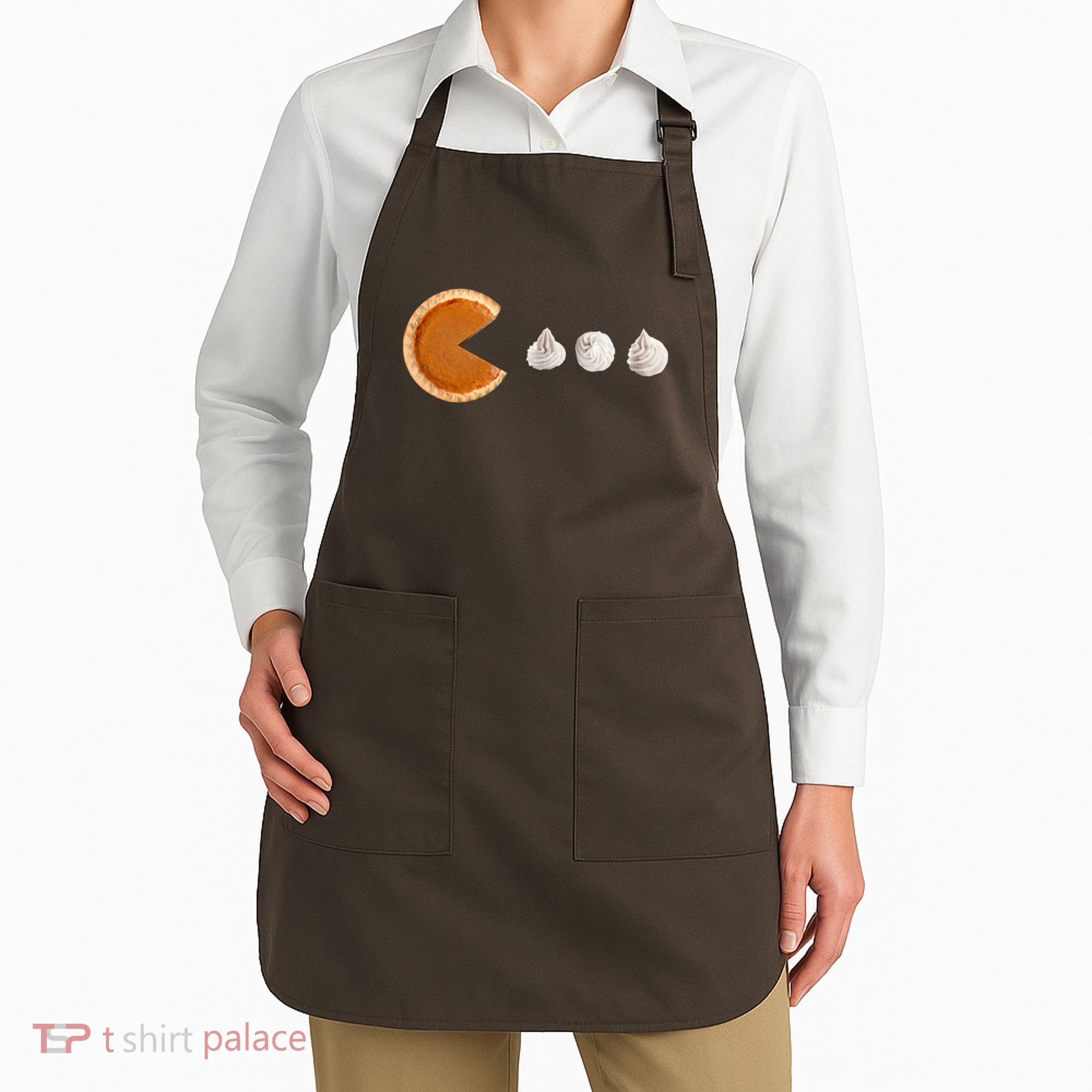 Pacman Pumpkin Pie Apron