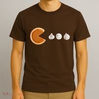 Pacman Pumpkin Pie T-Shirt thumb 3