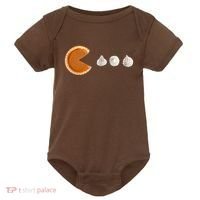 Pacman Pumpkin Pie Baby Bodysuit thumb 0