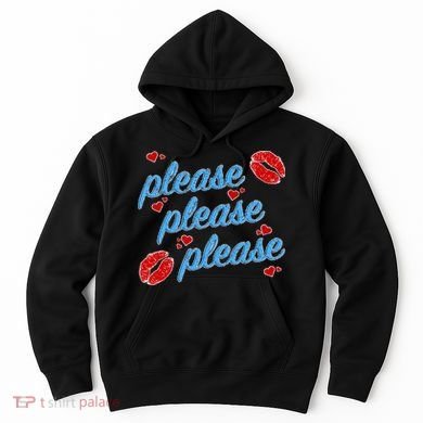 P.L.E.A.S.E P.L.E.A.S.E P.L.E.A.S.E Song Design Sabrina Lips Hoodie
