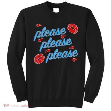 P.L.E.A.S.E P.L.E.A.S.E P.L.E.A.S.E Song Design Sabrina Lips Sweatshirt