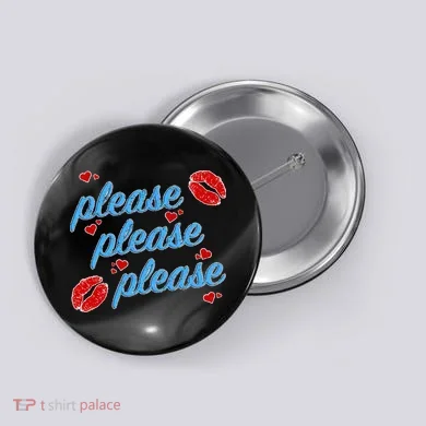 P.L.E.A.S.E P.L.E.A.S.E P.L.E.A.S.E Song Design Sabrina Lips Button