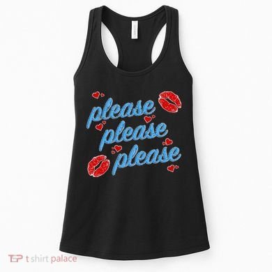 P.L.E.A.S.E P.L.E.A.S.E P.L.E.A.S.E Song Design Sabrina Lips Women's Tank Top
