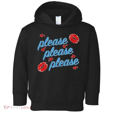 P.L.E.A.S.E P.L.E.A.S.E P.L.E.A.S.E Song Design Sabrina Lips Toddler Hoodie