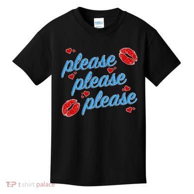 P.L.E.A.S.E P.L.E.A.S.E P.L.E.A.S.E Song Design Sabrina Lips Kids T-Shirt