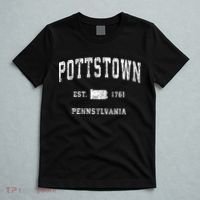 Pottstown Pennsylvania Pa Vintage Athletic Sports T-Shirt thumb 5