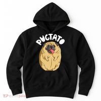 Pugtato Pug Potato Dog Lover Hoodie thumb 0