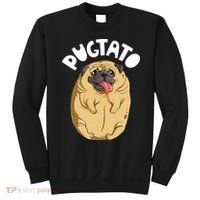 Pugtato Pug Potato Dog Lover Sweatshirt thumb 0