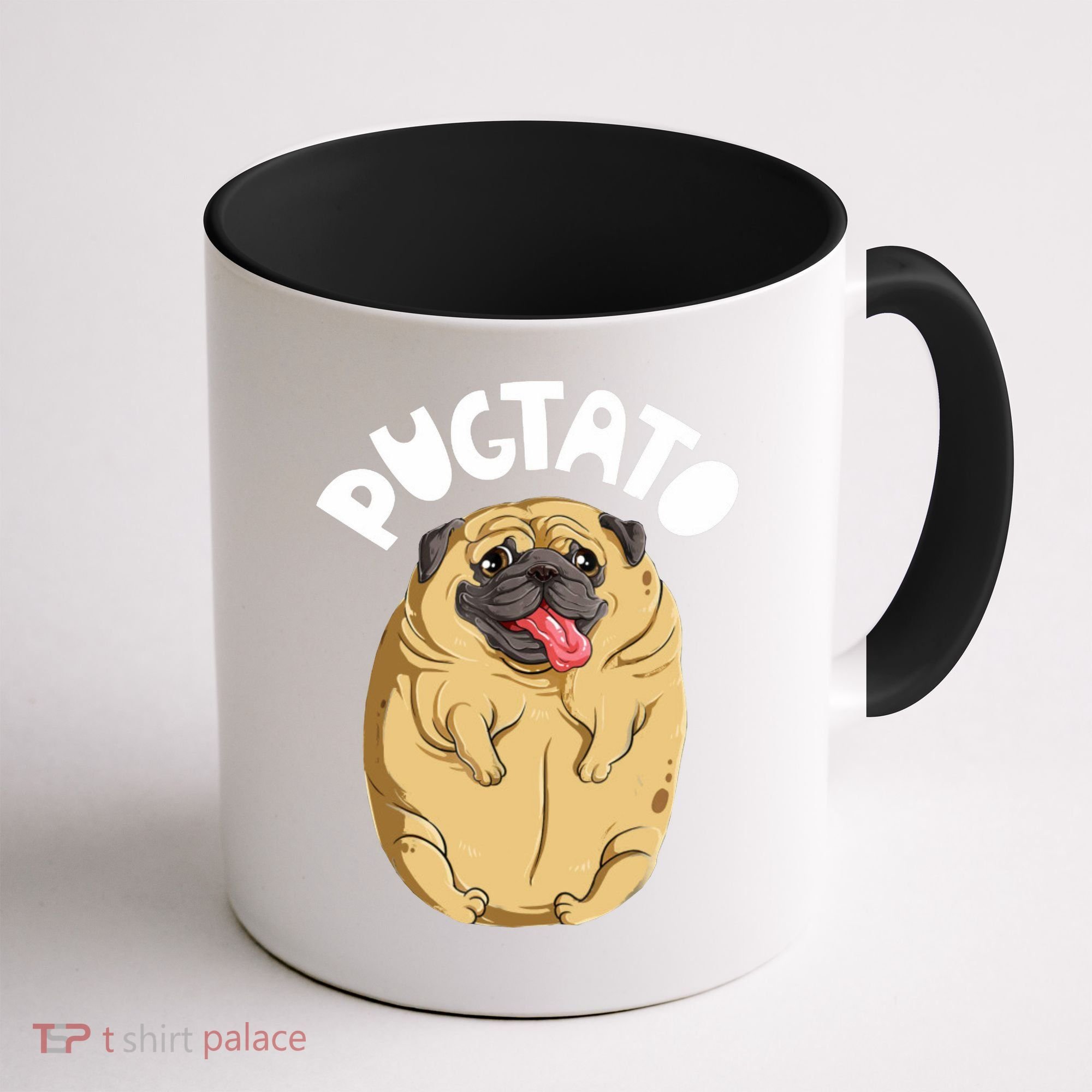 Pugtato Pug Potato Dog Lover Coffee Mug