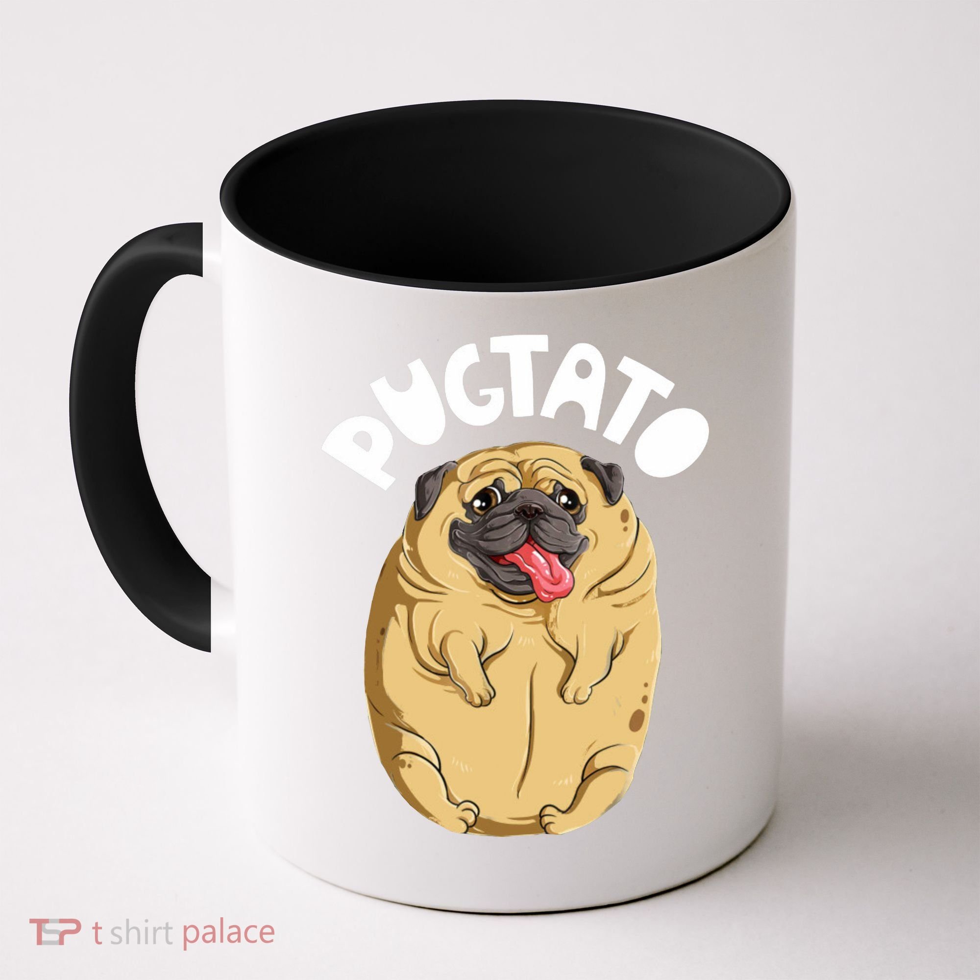 Pugtato Pug Potato Dog Lover Coffee Mug