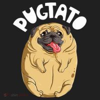 Pugtato Pug Potato Dog Lover Beanie thumb 2