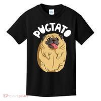 Pugtato Pug Potato Dog Lover Kids T-Shirt thumb 0