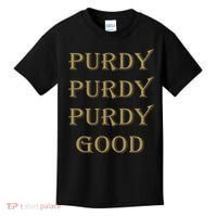 Purdy Purdy Purdy Good Football Quarterback Kids T-Shirt thumb 0