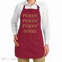 Purdy Purdy Purdy Good Football Quarterback Apron thumb 2