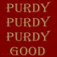Purdy Purdy Purdy Good Football Quarterback Kids Sweatshirt thumb 2