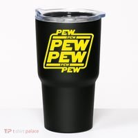 Pew Pew Pew Humor Meme Quote Costume Tumbler thumb 0