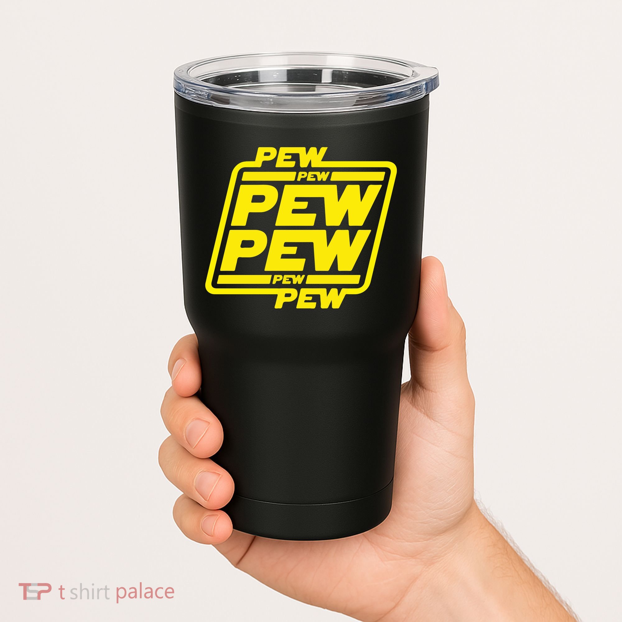 Pew Pew Pew Humor Meme Quote Costume Tumbler