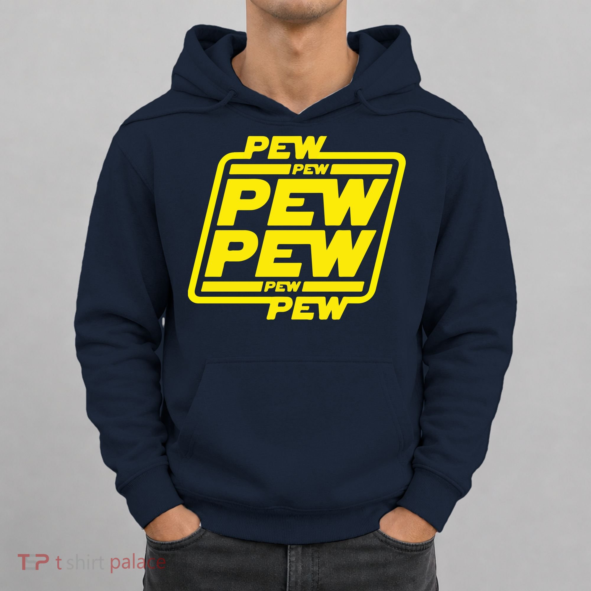 Pew Pew Pew Humor Meme Quote Costume Hoodie
