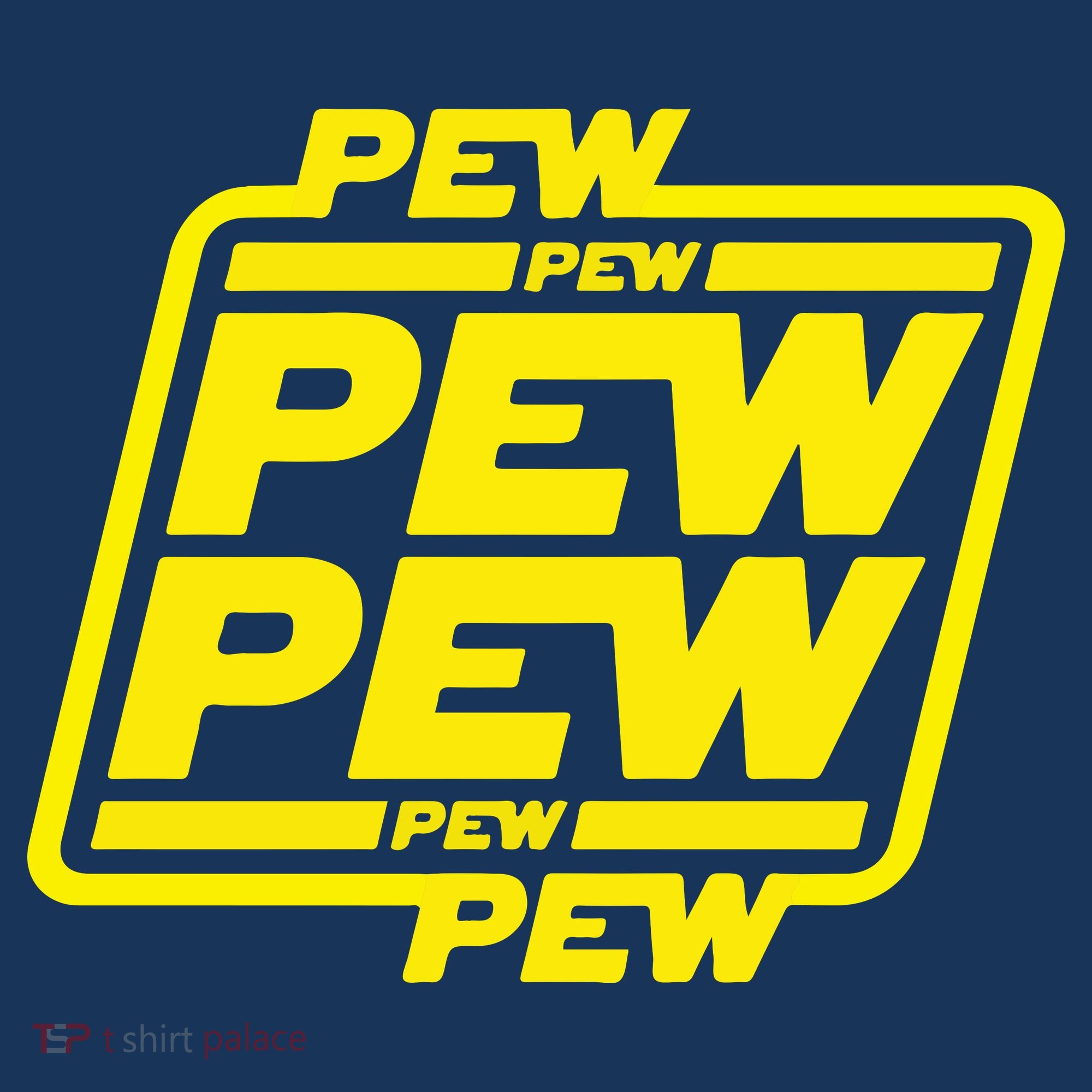 Pew Pew Pew Humor Meme Quote Costume Apron