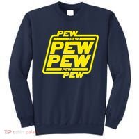Pew Pew Pew Humor Meme Quote Costume Sweatshirt thumb 0