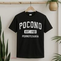Pocono Pennsylvania Pa Vintage Sports T-Shirt thumb 2
