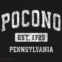 Pocono Pennsylvania Pa Vintage Sports T-Shirt thumb 7