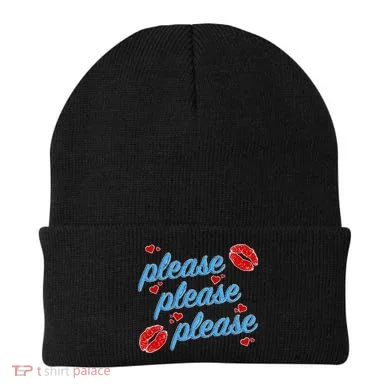 P.E..A.S.E P.L.E.A.S.E P.L.E.A.S. Song Beanie