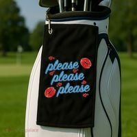 P.E..A.S.E P.L.E.A.S.E P.L.E.A.S. Song Golf Towel thumb 2
