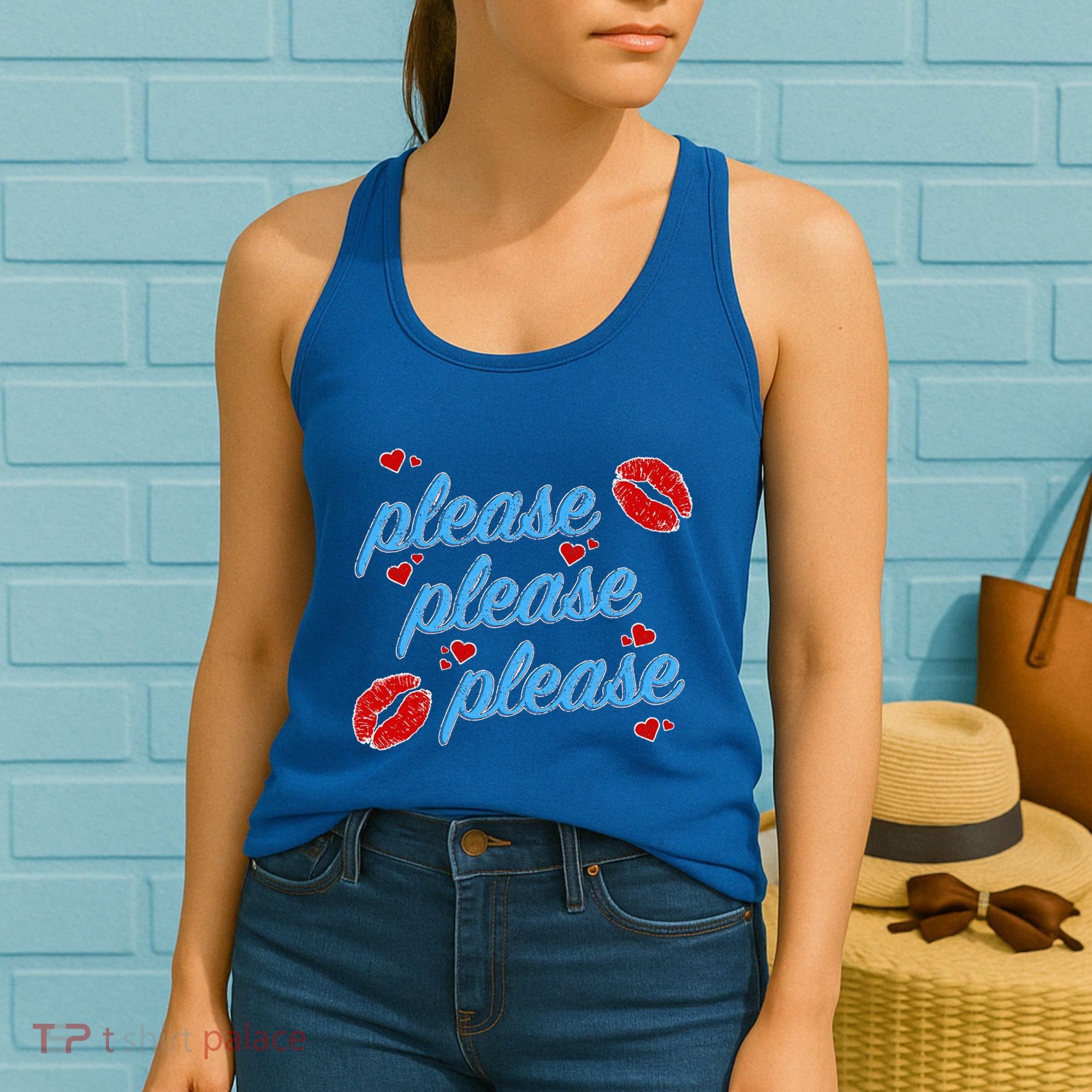 P.E..A.S.E P.L.E.A.S.E P.L.E.A.S. Song Women's Tank Top