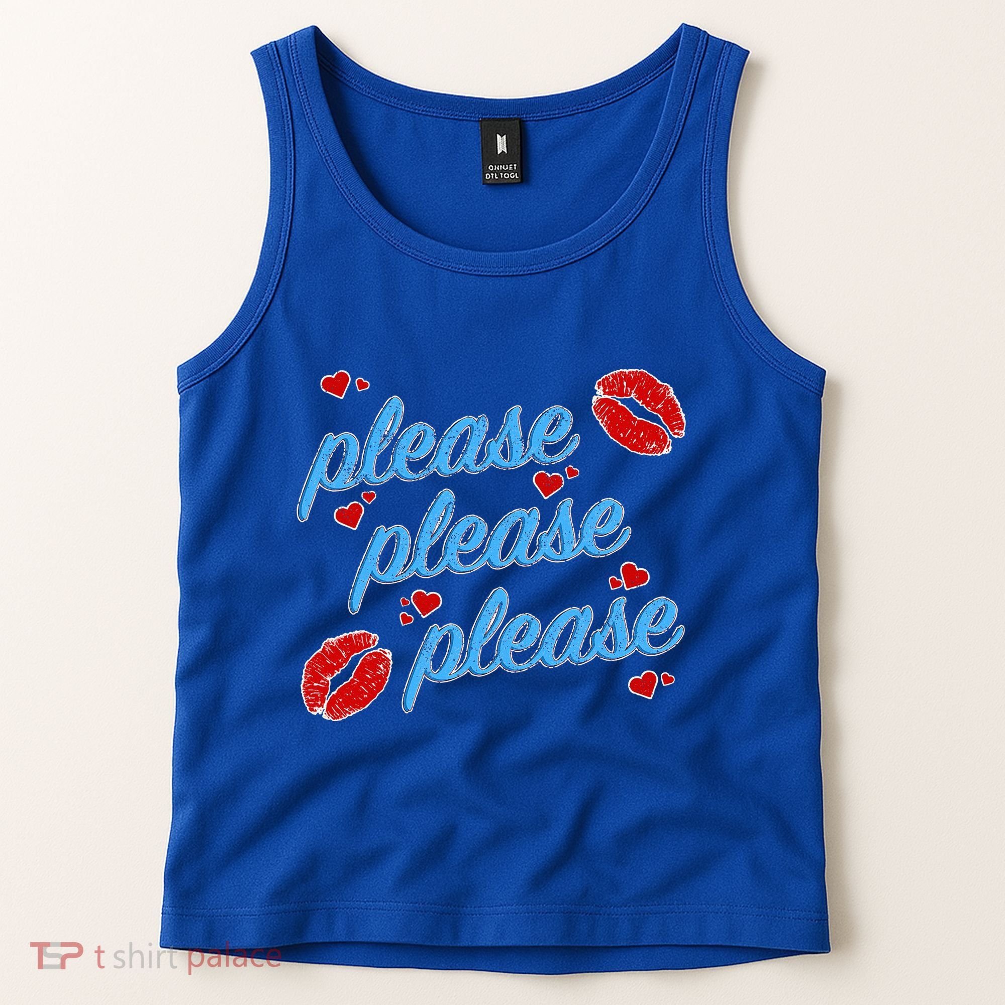 P.E..A.S.E P.L.E.A.S.E P.L.E.A.S. Song Tank Top