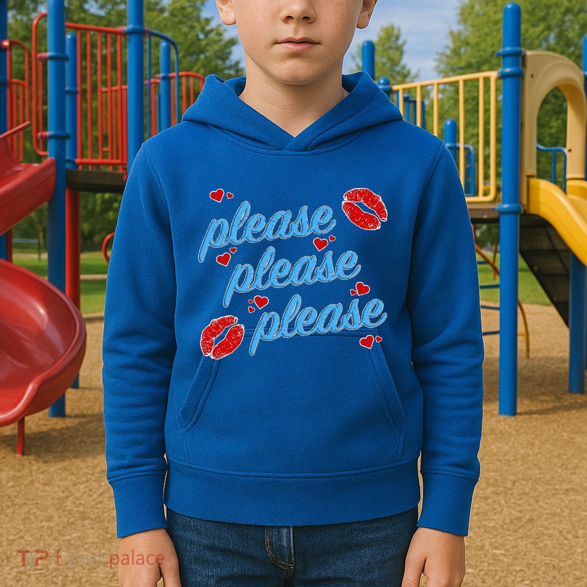 P.E..A.S.E P.L.E.A.S.E P.L.E.A.S. Song Kids Hoodie
