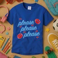 P.E..A.S.E P.L.E.A.S.E P.L.E.A.S. Song Kids T-Shirt thumb 3