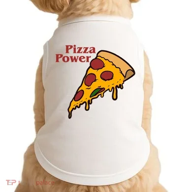 Pizza Power Doggie Tank