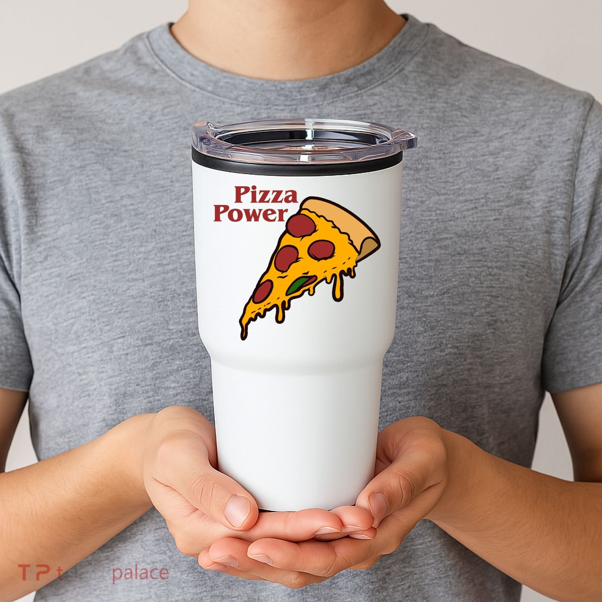 Pizza Power Tumbler
