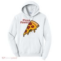 Pizza Power Tall Hoodie thumb 0