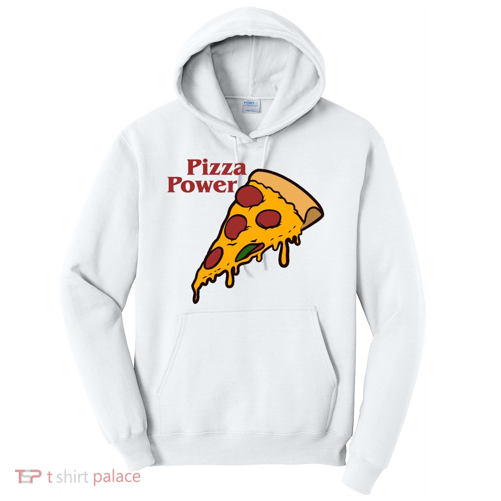 Pizza Power Tall Hoodie