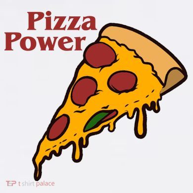 Pizza Power Tall Hoodie