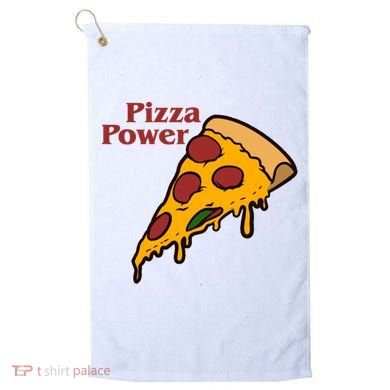 Pizza Power Golf Towel