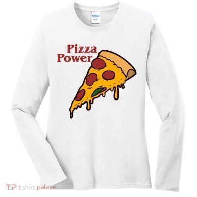 Pizza Power Women's Long Sleeve Shirt