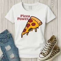 Pizza Power Women's T-Shirt thumb 3