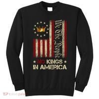 Patriotic Pro-Democracy Protest June 14 No Kings In America Sweatshirt thumb 0