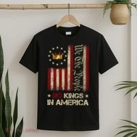 Patriotic Pro-Democracy Protest June 14 No Kings In America T-Shirt thumb 2