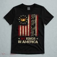 Patriotic Pro-Democracy Protest June 14 No Kings In America T-Shirt thumb 5