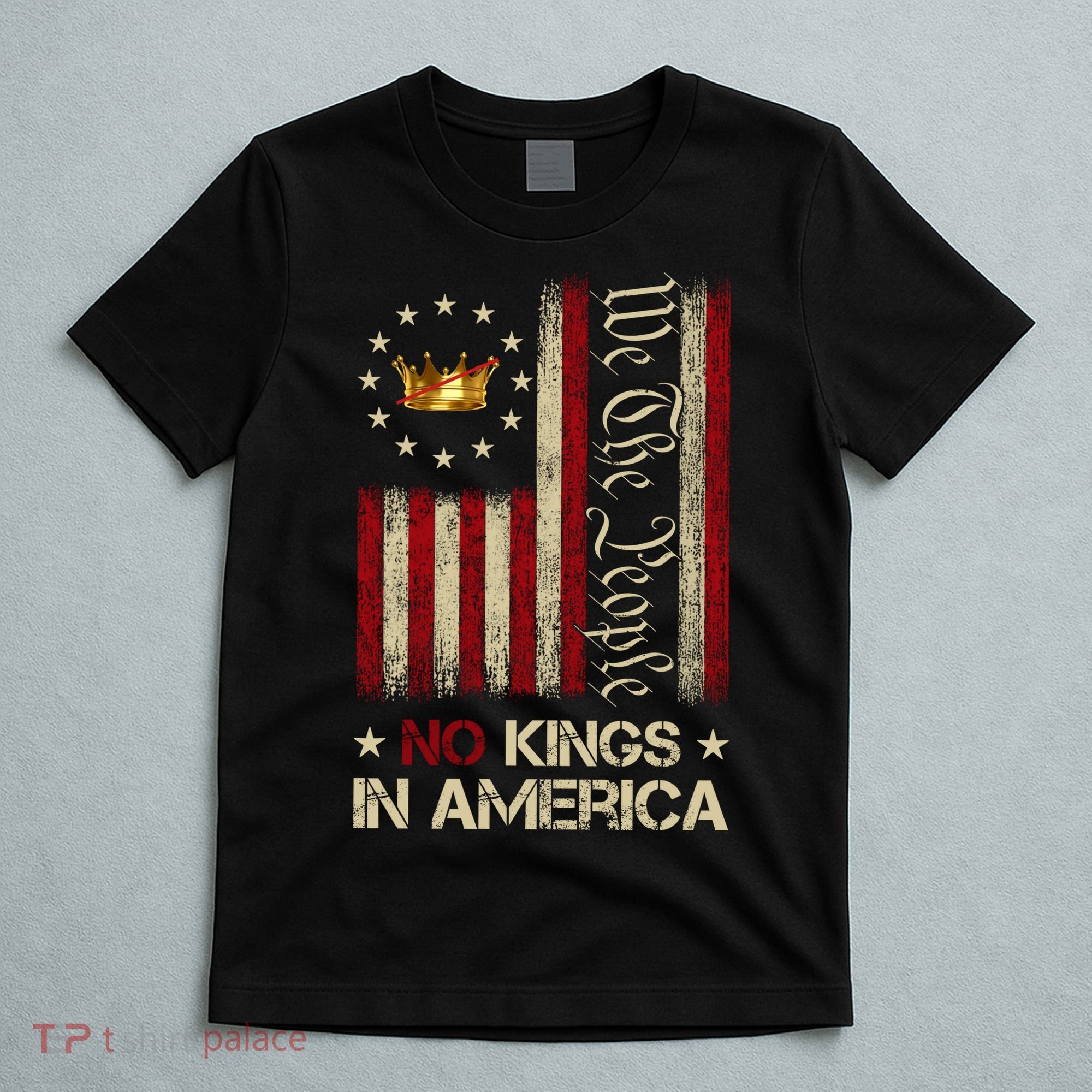 Patriotic Pro-Democracy Protest June 14 No Kings In America T-Shirt