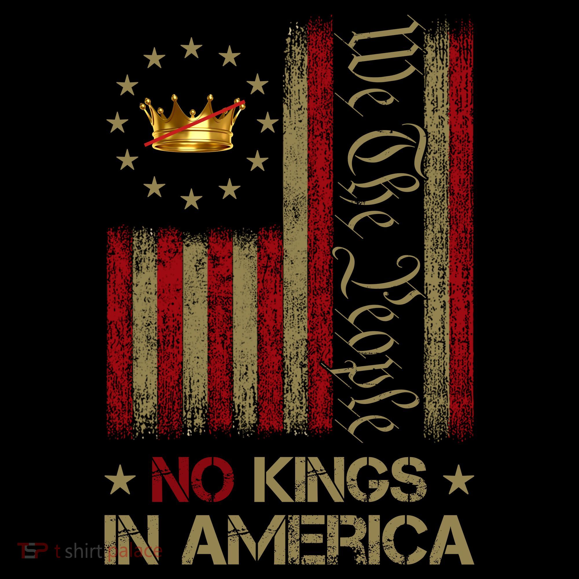 Patriotic Pro-Democracy Protest June 14 No Kings In America Coffee Mug