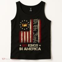Patriotic Pro-Democracy Protest June 14 No Kings In America Tank Top thumb 2