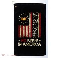 Patriotic Pro-Democracy Protest June 14 No Kings In America Golf Towel thumb 0